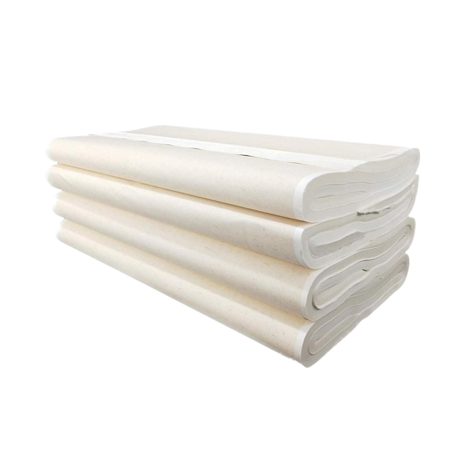 - MEGREZ Chinese Japanese Calligraphy Xuan Paper, Rice Paper Sumi Calligraphy Paper for Calligraphy Brush Ink Writing, Painting Without Grids 100 Sheets/Bag,13.4 x 26.7 inch, Shu (Ripe) Xuan