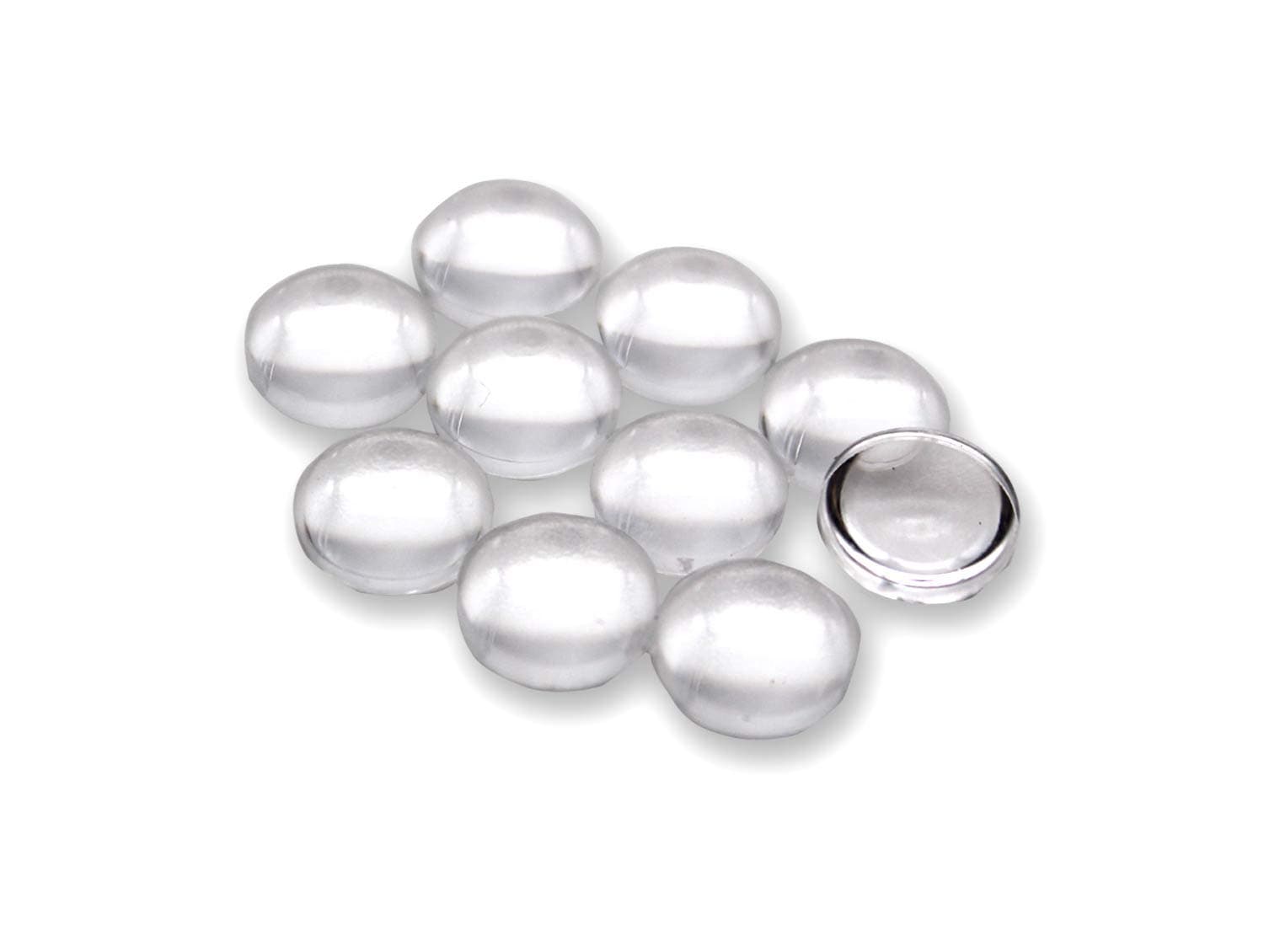 10pcs x 10MM LED Optical Lens Smooth Convex Lens for 1W 3W LED Lens