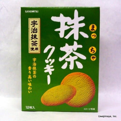 Sanritsu - Maccha Cookies (Powdered Green Tea Cookies)