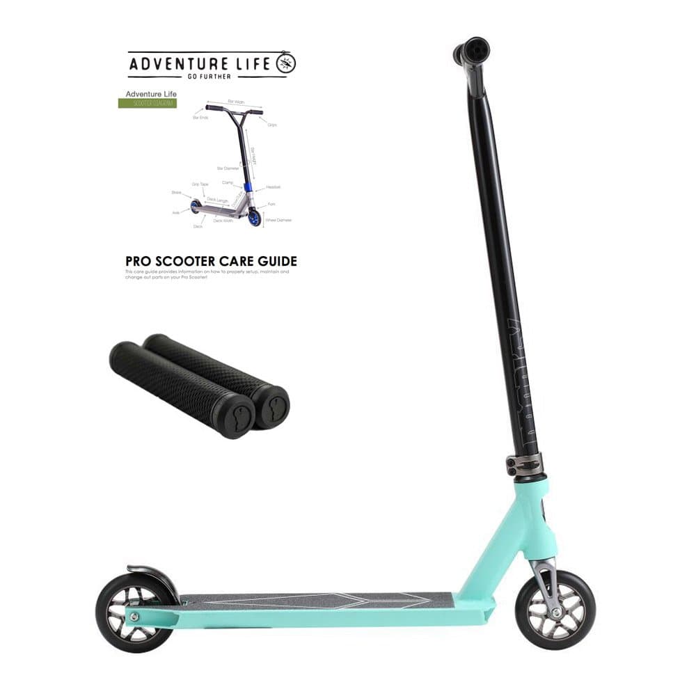 Special Edition Envy Prodigy Frosted 2015 - Free Custom Pro Scooter Care Guide and a set of Grips with every order - Brand New, Integrated and fully sealed (Teal)