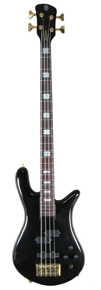 Spector EURO4LXIAN Hill Solid Black Gloss Bass Guitar
