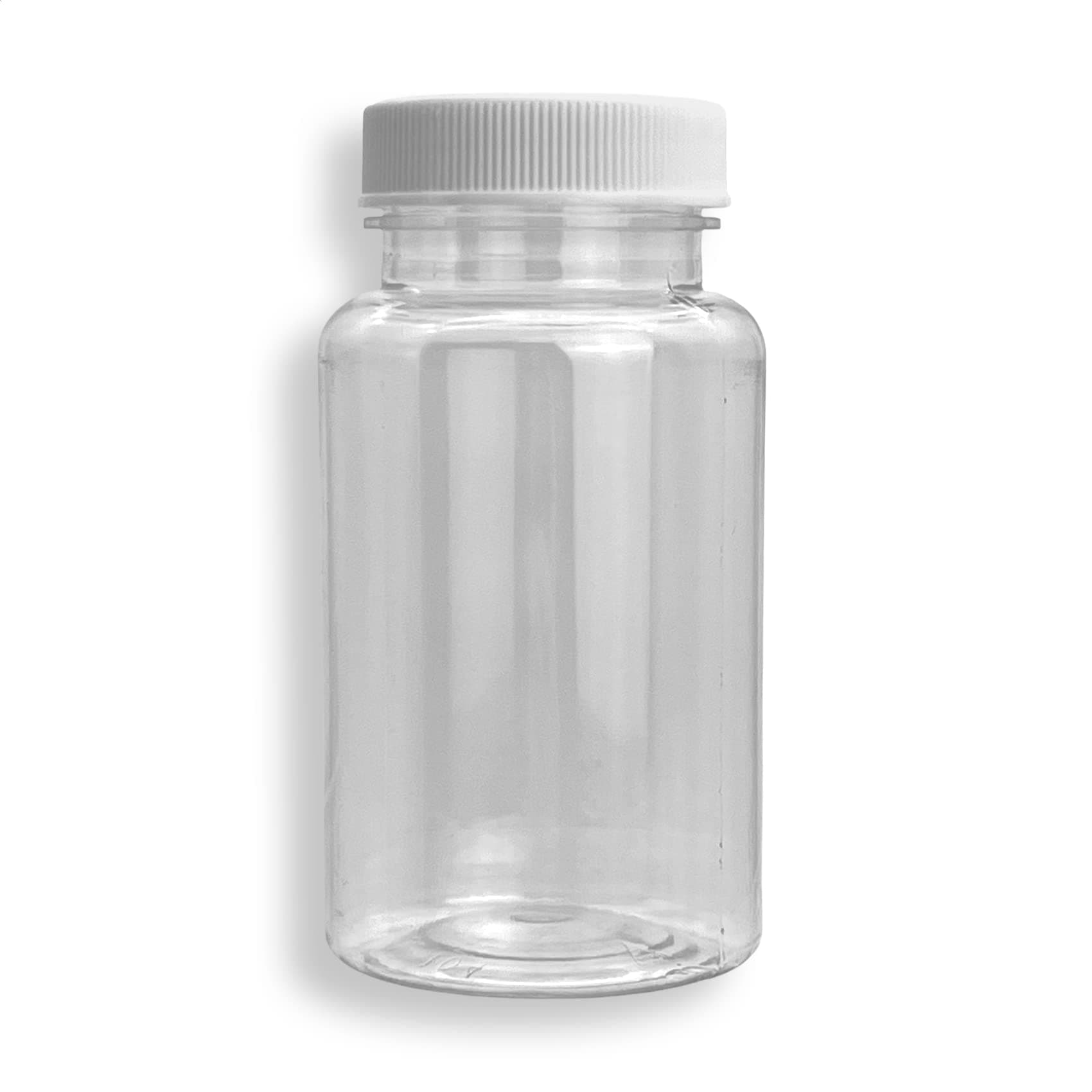 Oil Sampling Bottle - Made in USA - Pack of 6 Oil Analysis Sampling Clear Plastic Bottle 4 oz (120 ml) Capacity with 38-400 Cap Size - FDA Compliant and BPA Free …