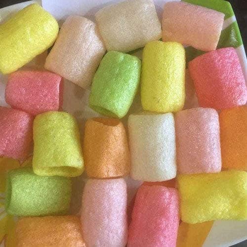 PNC Quality bazar Little Coloured Fingers fryums Papad Ready to Fry 800 GM