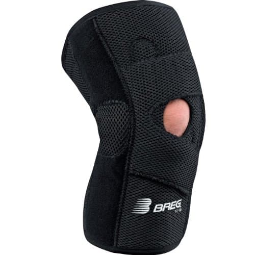 BregLateral Stabilizer Knee Brace (Large - Left - Neoprene - with Hinges)