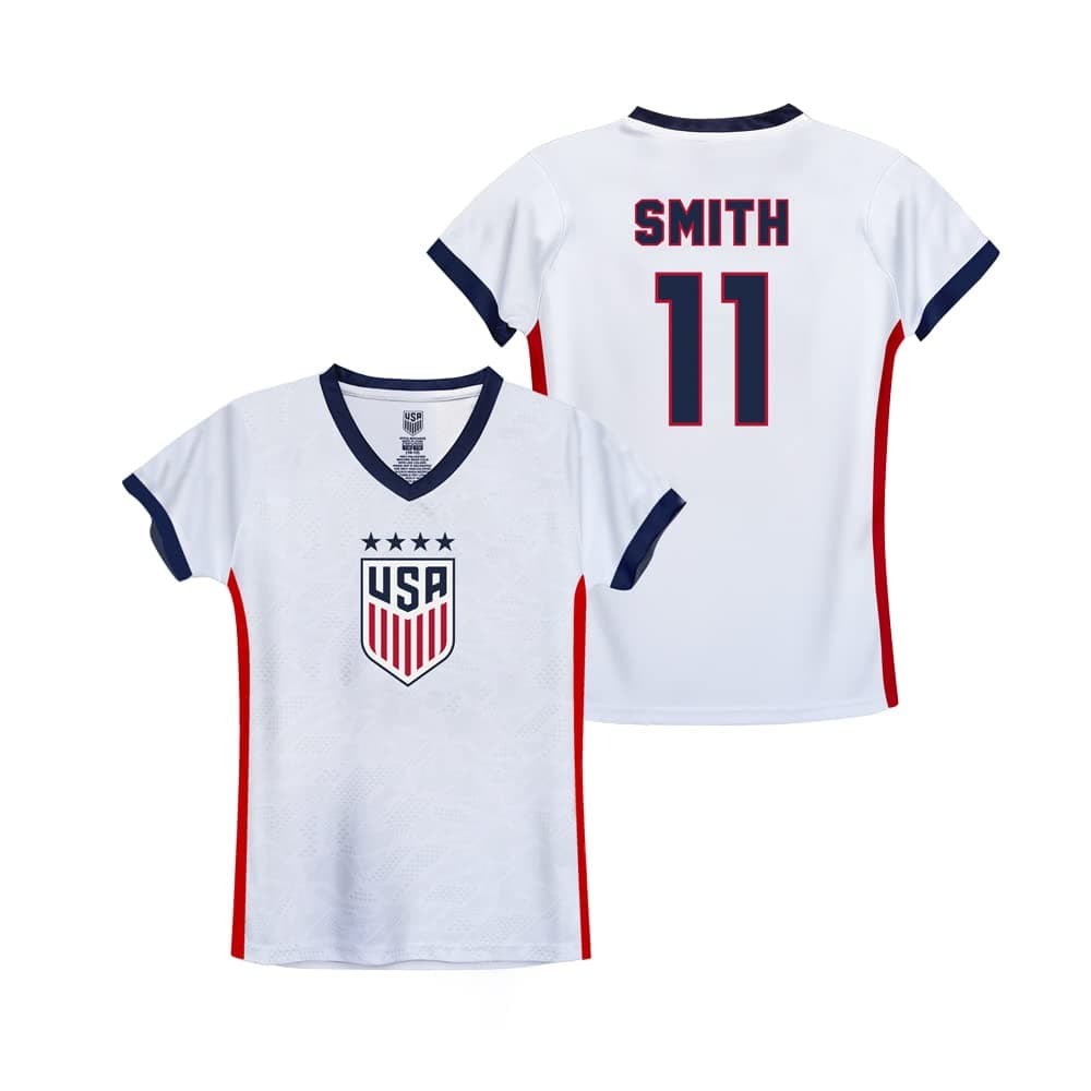 Icon Sports Official U.S.Women National Soccer Team Game Day Shirt - Girls