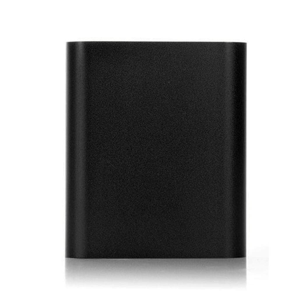 Portable Charger PowerCore 10400mAh, Aluminum Alloy General USB External Battery Power Bank for iPhone, iPad & Samsung Galaxy (Black)