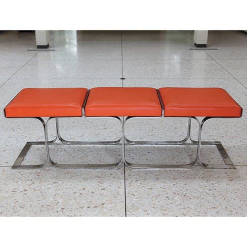 Global Views Airline Bench Orange