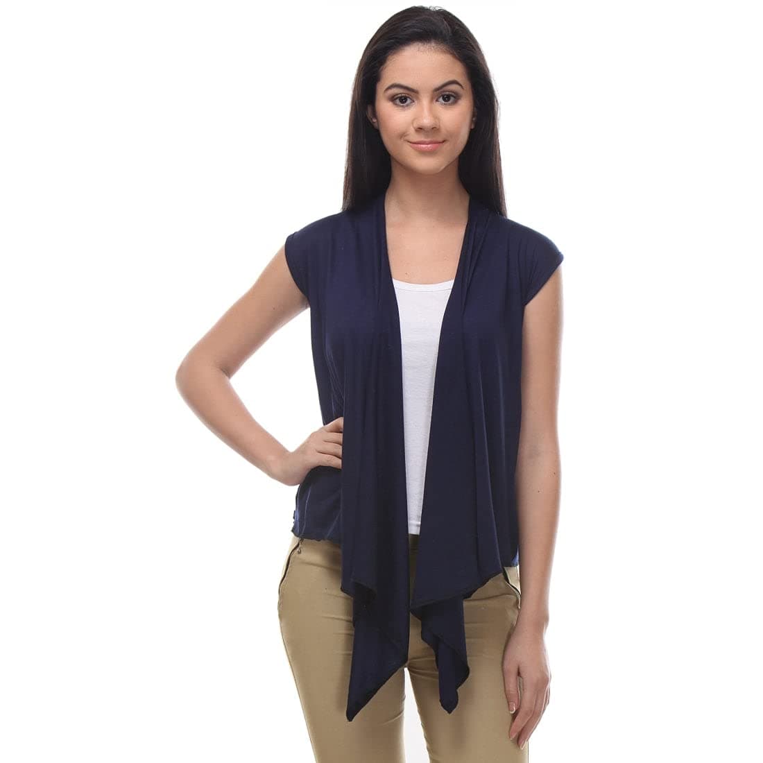 Nora NicoAmazon Brand - Nora Nico Womens Viscose Waterfall Shrug