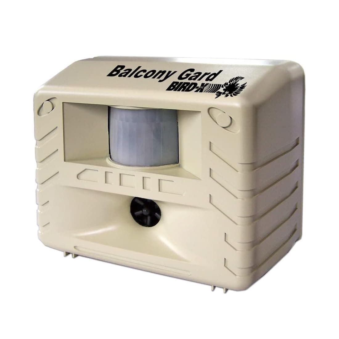 Bird-X BG Balcony Gard Ultrasonic Electronic Bird Repeller, 5.4x3.25x6.6 inches.