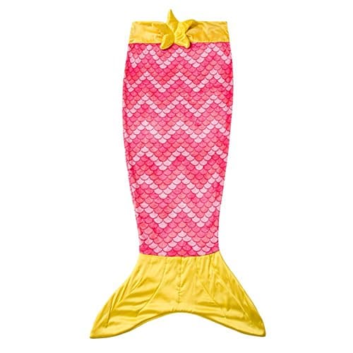 Kids Mermaid Tail Blanket for Girls Super Soft Fleece Toddler Teens Children Mermaid Sleeping Bags Best Choice for Birthday Gift,55.9 Inch Pink