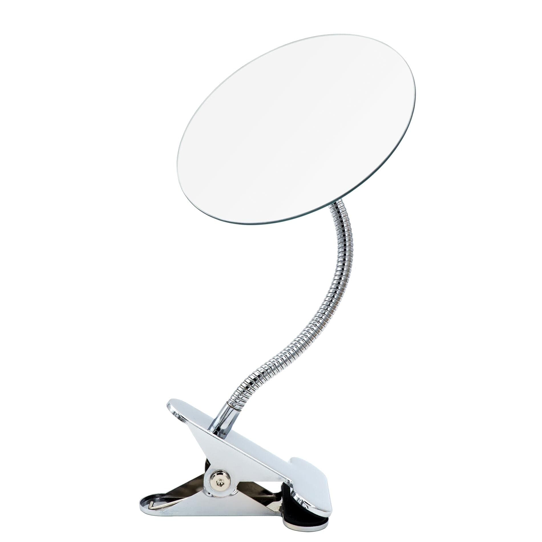 RIDDER Kasper Make-Up Mirror with 5x Magnification Flexible Modern Functional Approx. 15 x 39 cm Chrome