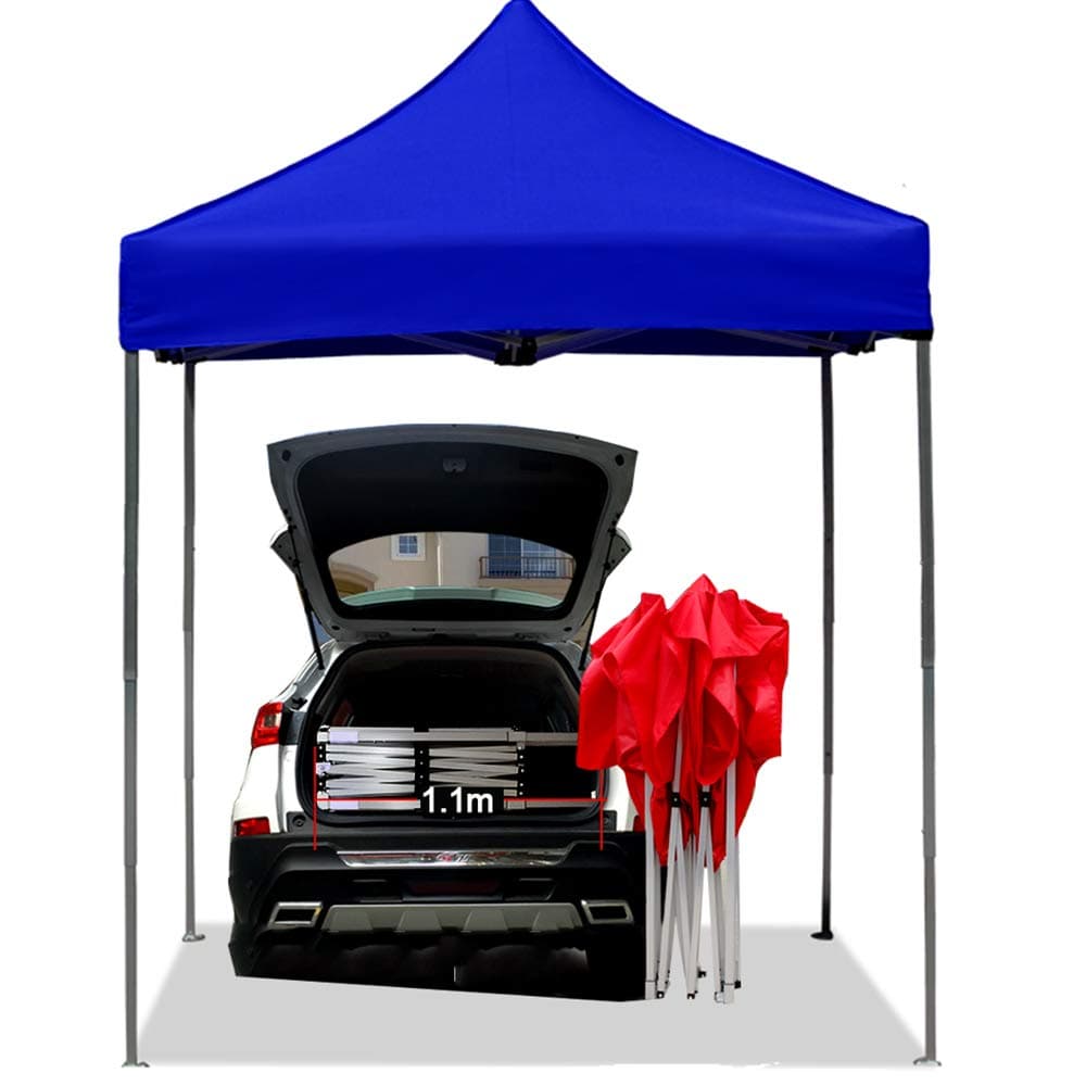 WYZQQ Instant Folding Awning, Aluminum Bracket, Portable Tent Pop-Up Tent, Outdoor Sun Shade Sail-Perfect For Canopy Outdoor Garden Backyard