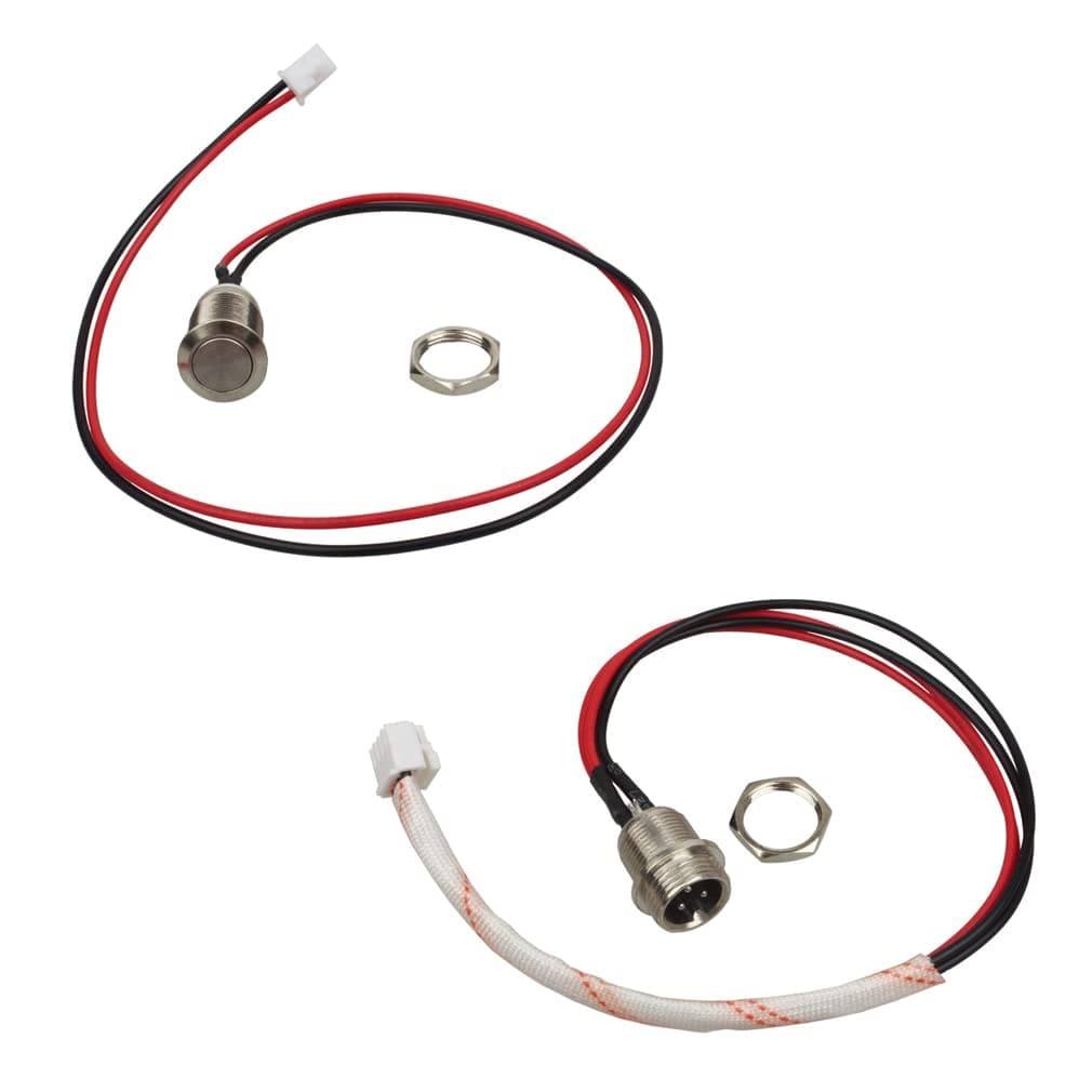 Power Button Charger Port Repalcement Cable Kit for Electric Self-balancing Scooters