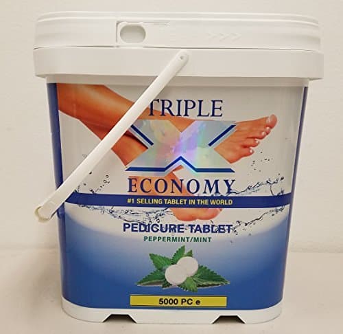 New Triple X Pedicure Solution Tablets Mint - 5000ct by Cory Labs