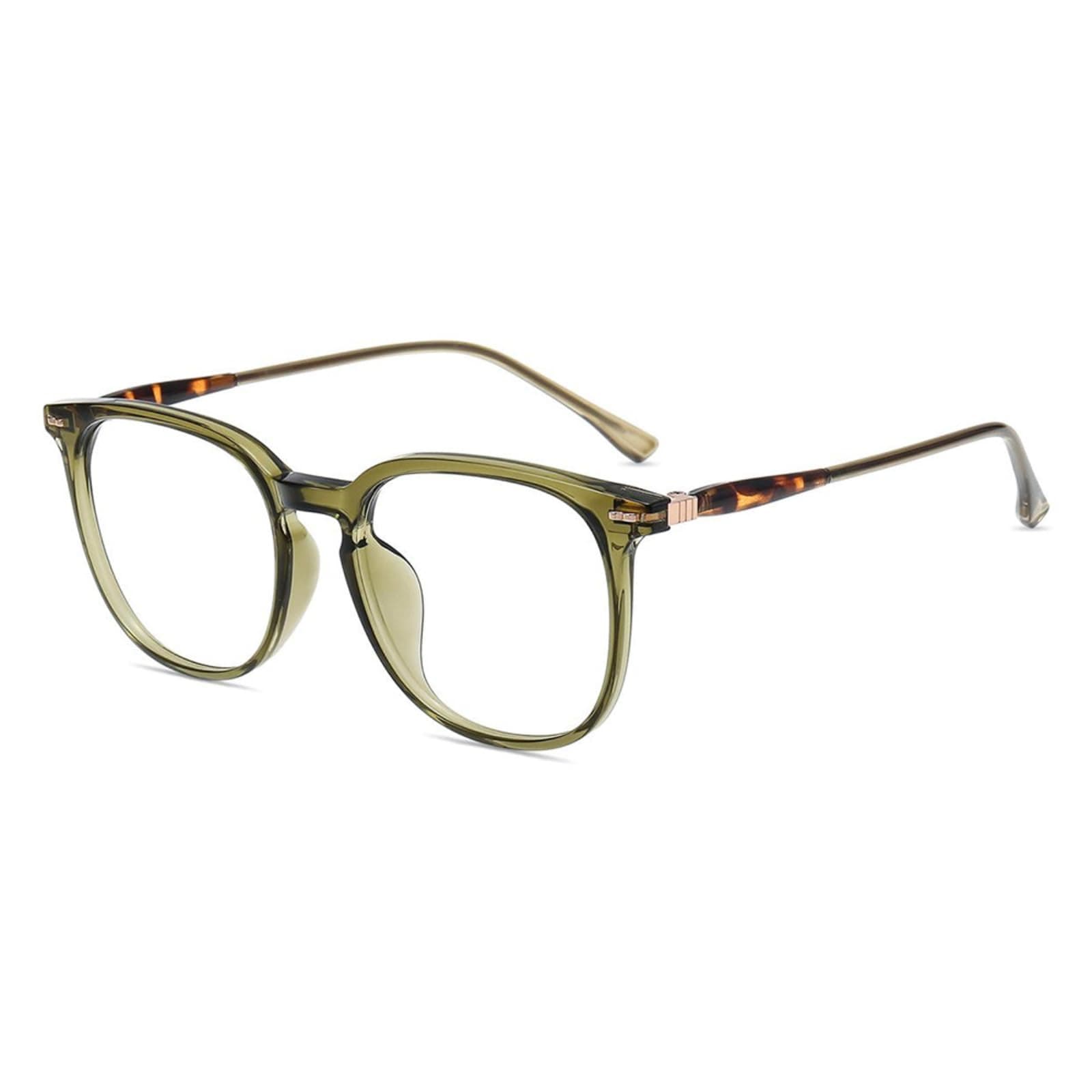 Blue Light Blocking Reading Glasses for Women Men, Square Computer Reader Eyeglasses