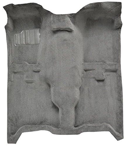 Automotive Carpet Compatible with 1993 to 1998 Jeep Grand Cherokee, Passenger Area only (8078-Dark Grey Plush Cut Pile)