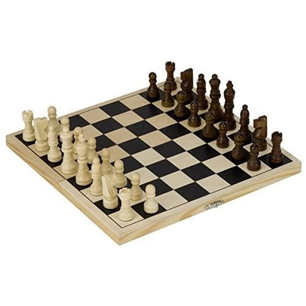 Toys Pure Chess Game in Plywood Cassette