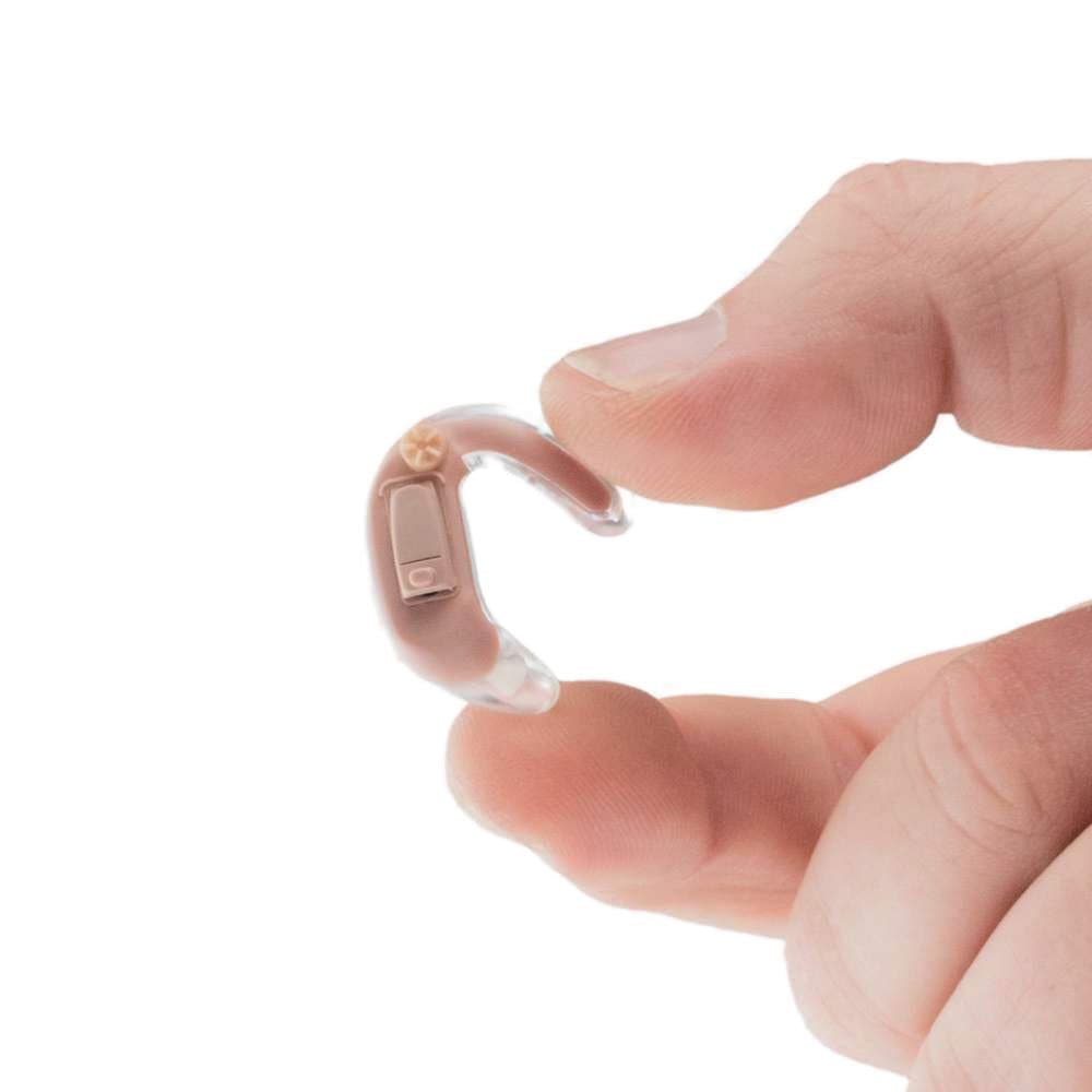 Empower Active Hearing Amplifier - Right Ear - All Digital - Unique in The Ear Design - Volume Control - Background Noise Reduction - 4 Programs - Almost Invisible