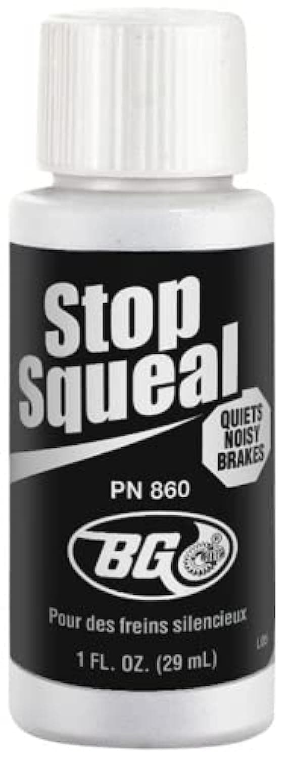 BG (0002698761) BG Stop Squeal 1 oz Disc Brake Silent Pad Anti-Noise Reducing Brake Noise and Grind Quiet Brakes PN 860 1oz