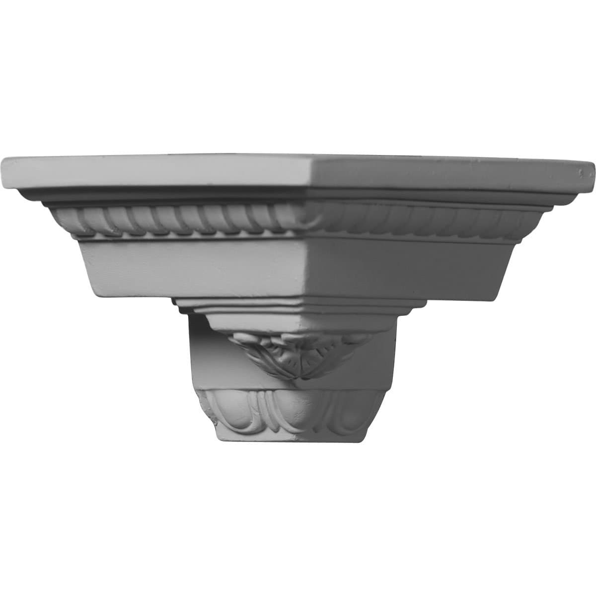 Ekena Millwork 3-5/8" P x 3-7/8" H Outside Corner for Molding MLD03X03X05AT 2 Pack MOC03X03AT-CASE-2 1