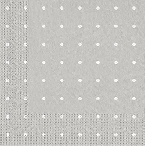 Tifany 8013298.0 Plumetis 2 Ply Paper Towel Gris à Pois Blanc