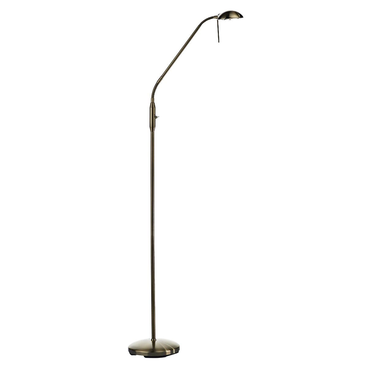 Journal Antique Halogen Reading Floor Lamp
