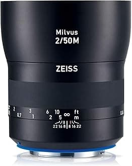 Zeiss MILVUS 50mm F2 Lens Canon Fit