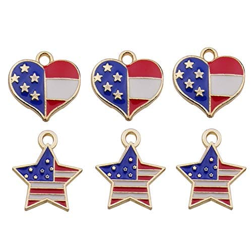 50 PCS Mixed Colors Enamel Charms Collection, Swan Moon and Star Mermaid Tail Cat Unicorn Rabbit Sea Horse Cross Leaf Flower Metal Pendant Supplies Findings for Jewelry Making (HM157)