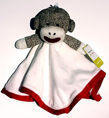 Sock Monkey Snuggle Buddy ~ Red