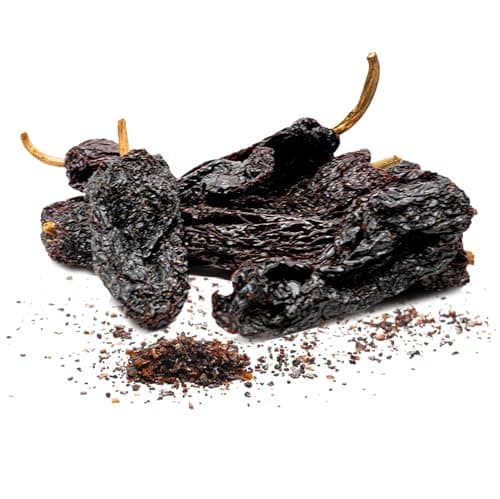 NY Spice Shop Ancho Chiles Dried Whole - 4 Ounce Poblano Peppers Fresh - Mild to Medium Heat Dried Ancho Chili Peppers for Ancho Chili Paste