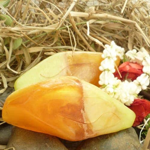 Thai Jasmine Soap Rock By Fitty Natural (Buy 3, Get 1 Free) Worldwide (150 Gm 5.29 Fl.oz.)