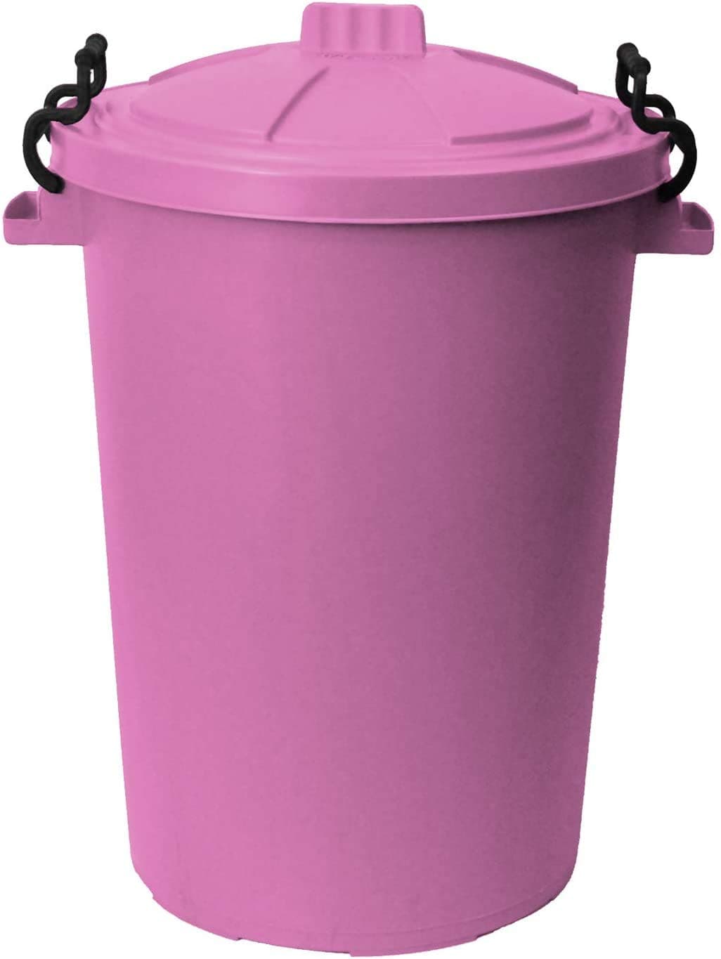 Pink 50 Litre Bin/Storage For Homes Gardens Animal Feed (Make In The UK)