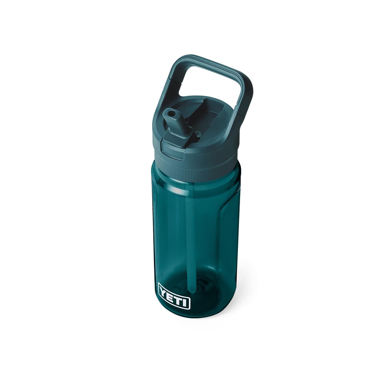 Yonder 600 ml/20 oz Water Bottle with Yonder Straw Cap, Agave Teal