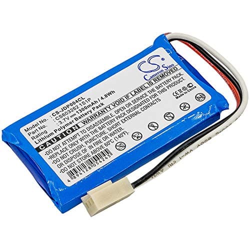1300mAh Replacement Battery for Jablocom GDP-04D GDP-04 GDP-04A 2930277000 CS603262 1S1P (3.7V)