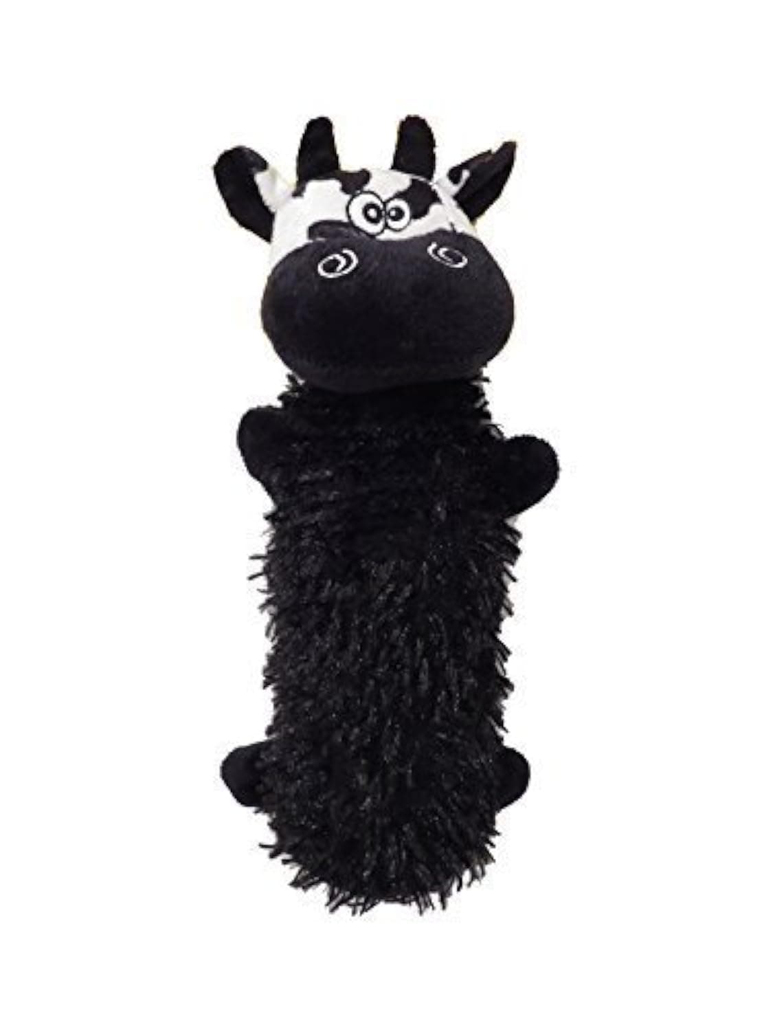 Scoochie Water Bottle Dog Toys, Christopher Cow Bottle Toy/Plush Dog Toy/We Squeak