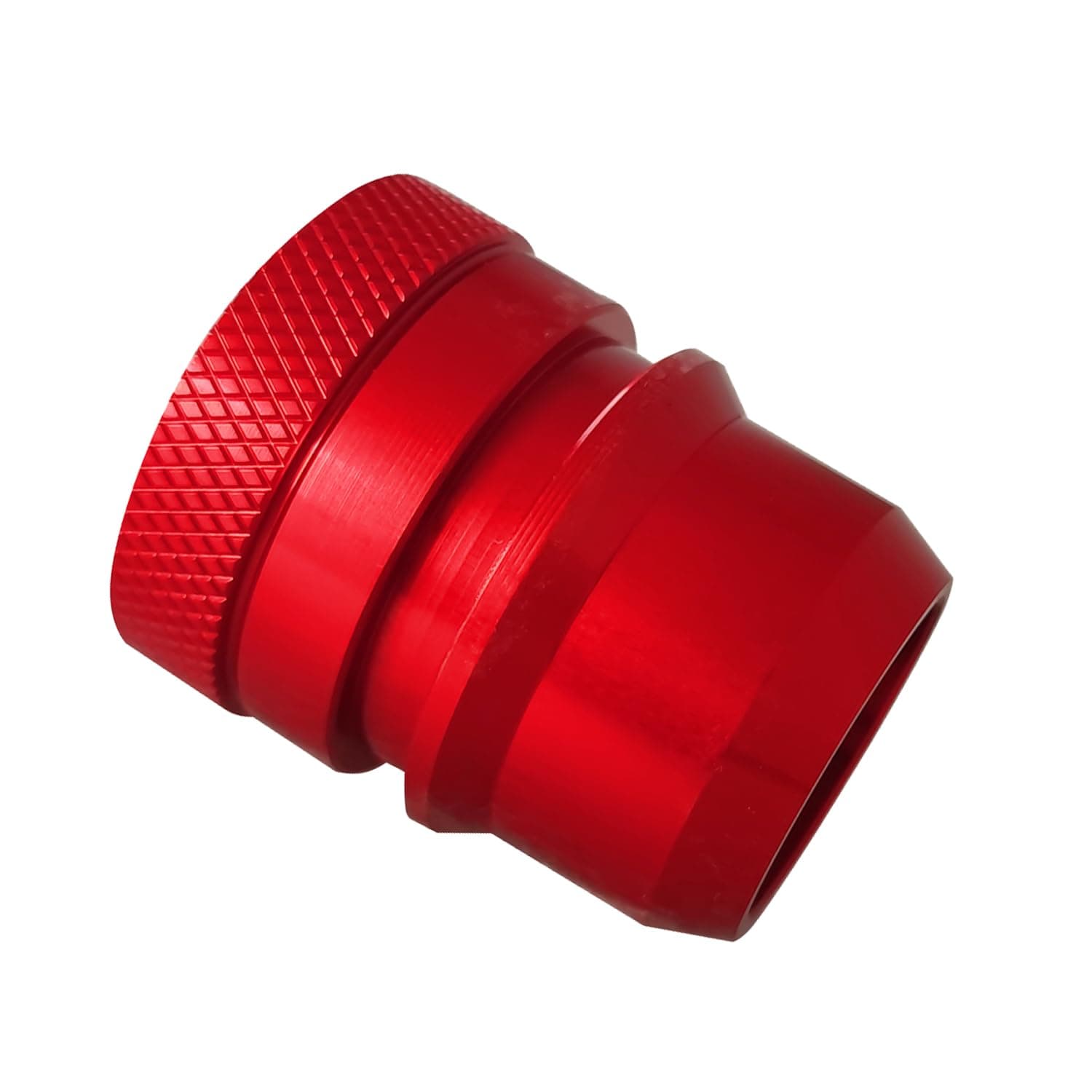 Blow Off Valve Mod,Billet Aluminium Vent to Atmosphere (VTA) Mod Plug Fuel System Replace Parts for Ford F150 EcoBoost/for Raptor 2.7L 3.5L 2013-2025,Quick Conversion (Red)