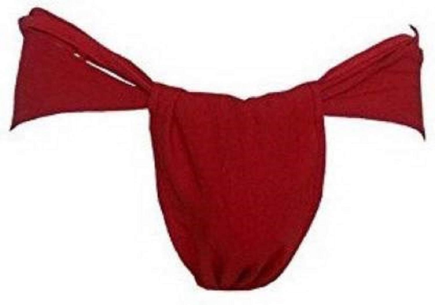 Men's Cotton Langot Supporter Free Size (Pack of 2) Red Indian Traditional Langot Gym,Yoga, Work Out, Running Langot/Langoti/Supporter/Underwear