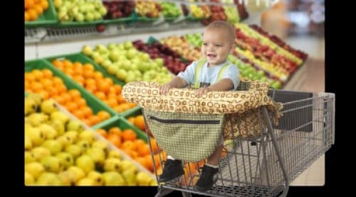 Comforts for Baby Comfortable Shopping Cart & High Chair Cover