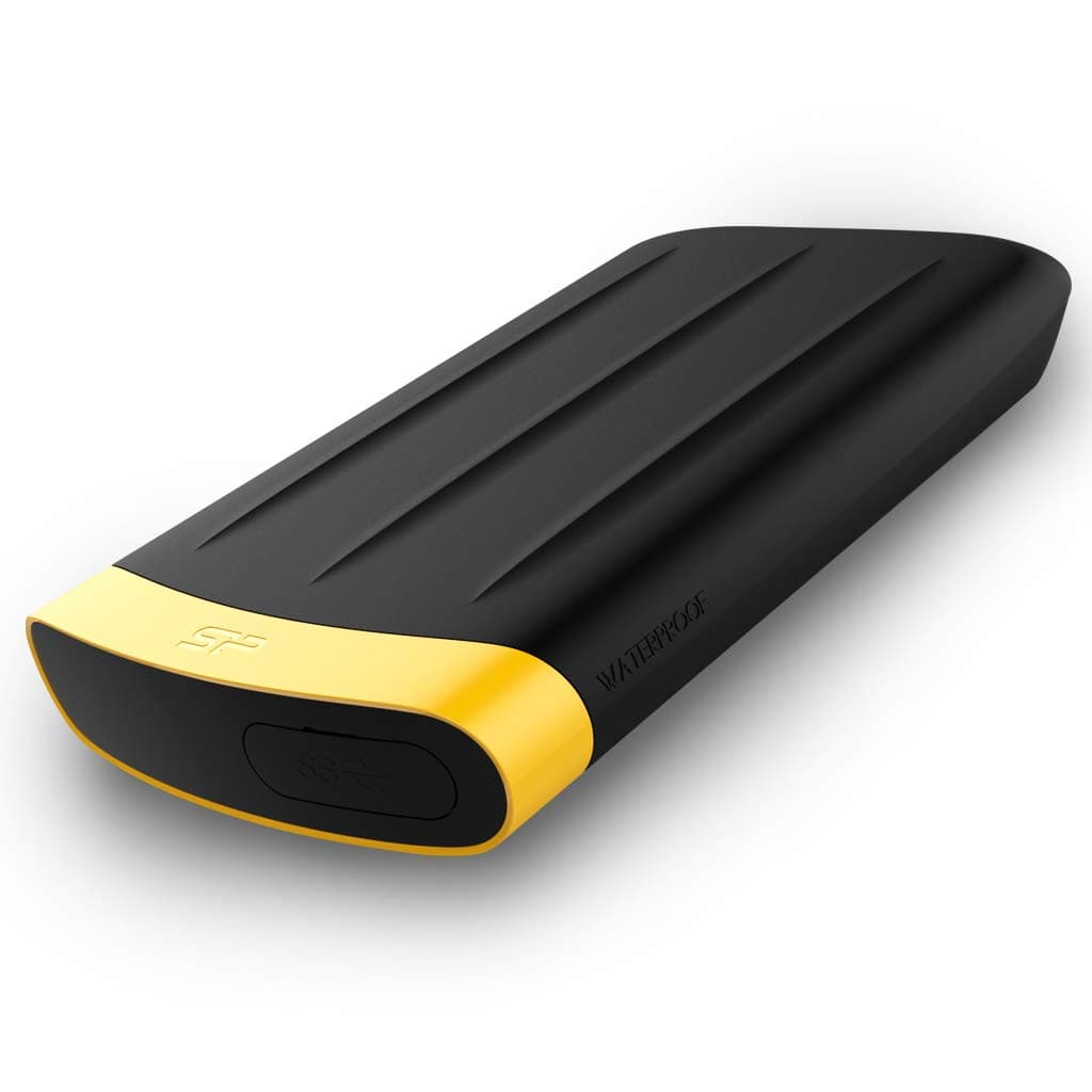 Silicon Power 2TB Rugged Armor A65M for Mac Shockproof Waterproof 2.5-inch USB 3.0 Portable External Hard Drive, Military Grade IP67 S, HFS+ and Supports Time Machine®