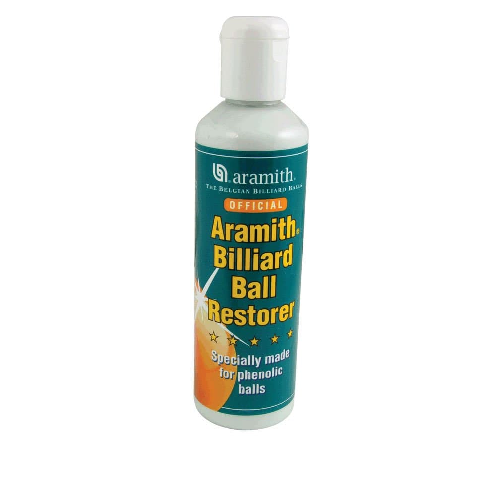 Aramith Phenolic Billiard Ball Care, Cue Ball Cleaner and Restorer, Cleaning Repair, Polishing and Cleaning Pool Balls (Pool Ball Restoration)