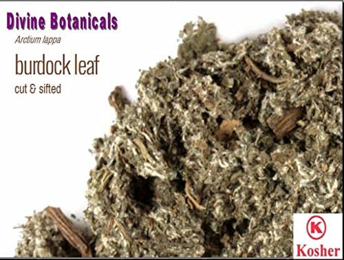 Divine BOTANICALS Burdock Leaf Cut & Sifted (4oz)