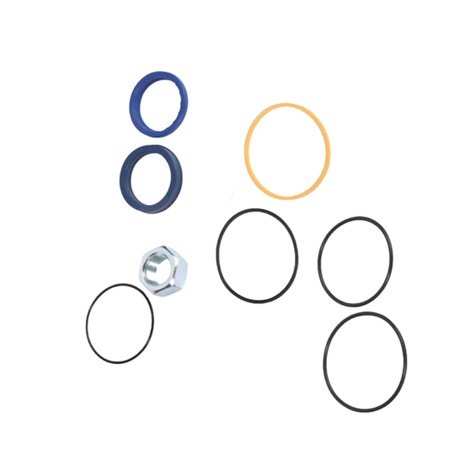 Neeseelily Cylinder Seal Kit 7137772 6803474 Compatible with Bobcat Loader A220 A300 A770 MT85 Excavator 319 320 321 322 323 Utility Vehicle 2300 3450 3650 Work Machine 5600