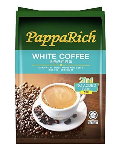 PappaRich White Coffee Premium 2 in 1 No Sugar Added instant Premix White Coffee