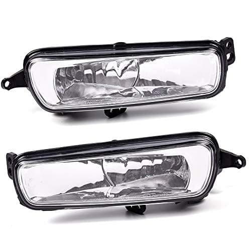 G-PLUS Front Bumper Fog Light W/Blubs Compatible with Ford Focus S SE ST Titanium 2015-2018/ Focus SEL 2017-2018 F1EZ15200A F1EZ15201A Driving Fog Lamp Accessories neblineros para autos delantero