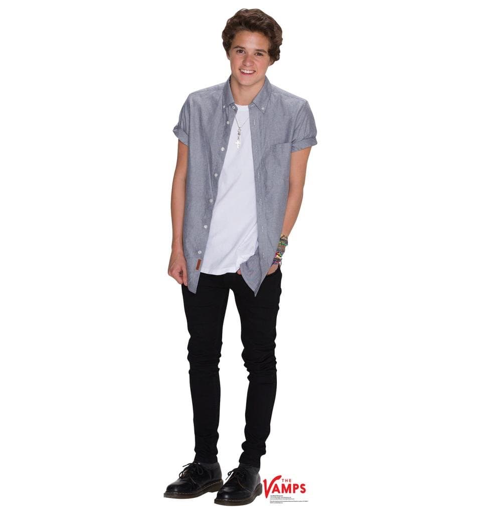 Bradley Simpson - The Vamps - Advanced Graphics Life Size Cardboard Standup