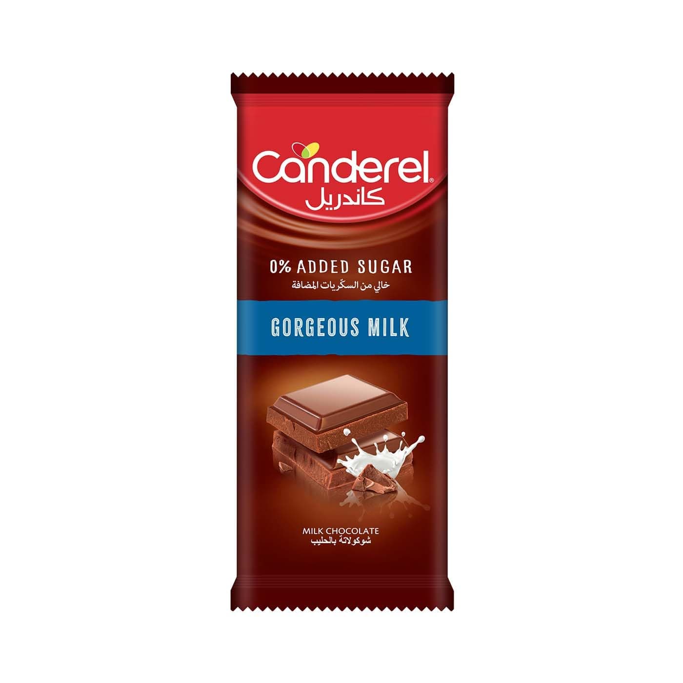 Canderel Milk Chocolate, 100g
