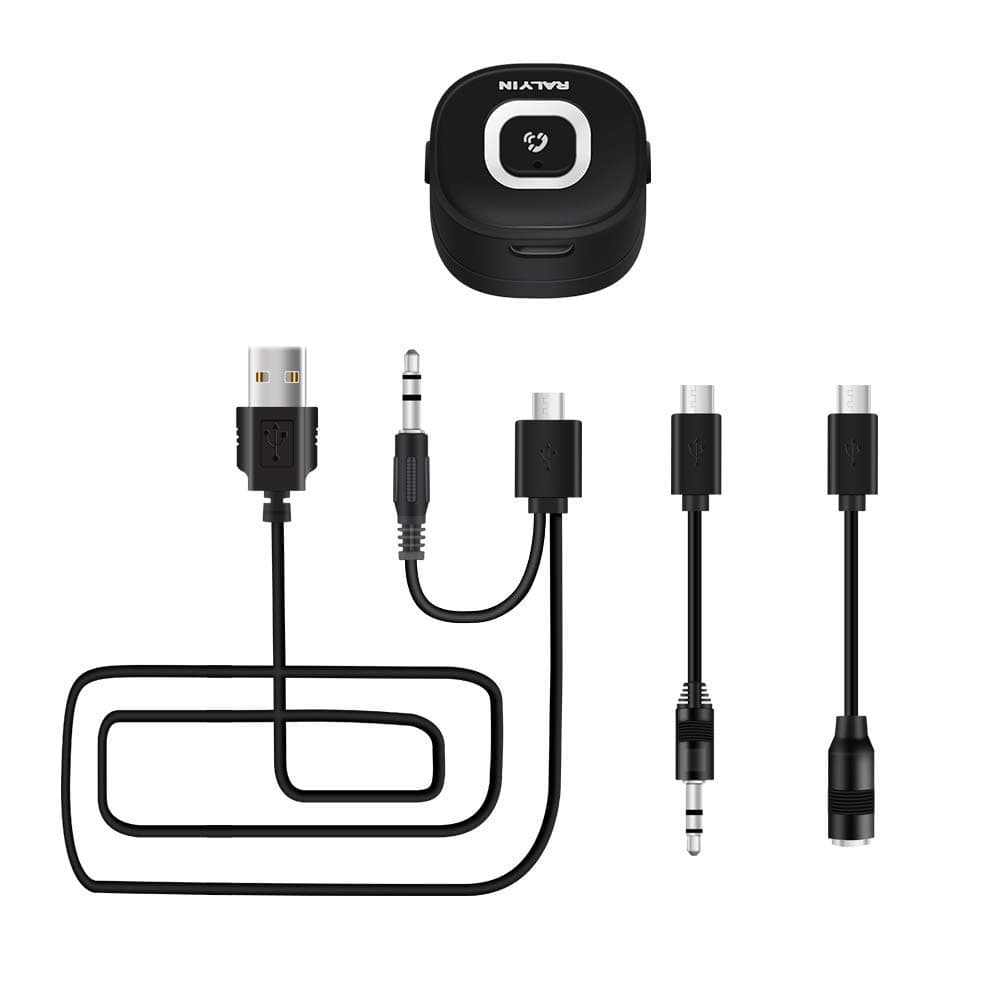 Bluetooth Receiver, Bluetooth Aux Adapter Bluetooth Receiver for Home Stereo with Hands-Free Calling Wireless Music Adapter, 3.5mm Male/Female Output Stereo Jack for Headphones/Car/Speakers