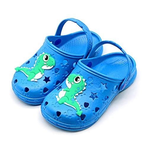 Toddler Little Kids Clogs Slippers Sandals, Non-Slip Girls Boys Unicorn Slide Lightweight Cartoon Garden Slip-on Shoes Beach Pool Shower Slippers