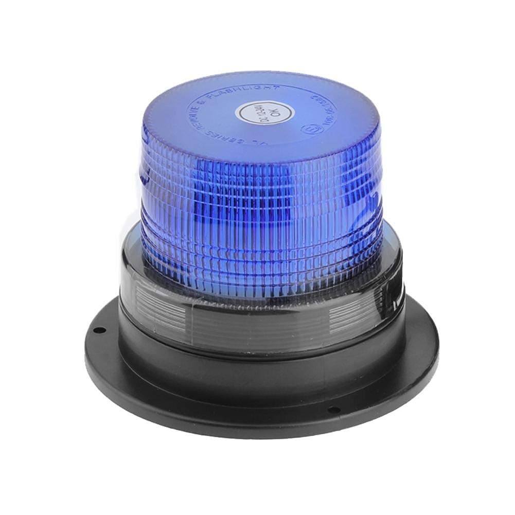 Everpert Emergency Strobe LED Beacon Light, Magnetic 12V 24V Car LED Warning Light Emergency Vehicle Flashing Beacon Lamp (Blue)