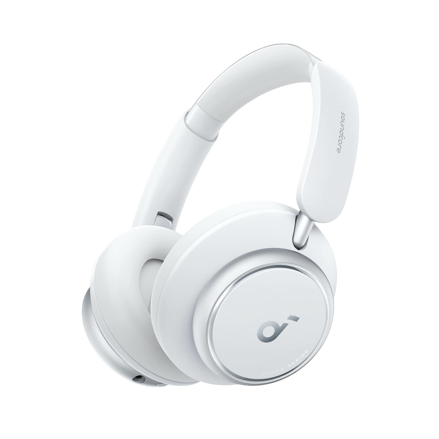 soundcore by Anker Space Q45 Adaptive Noise Cancelling Headphones, Reduce Noise By Up to 98%, Ultra Long 50H Playtime, App Control, Hi-Res Sound with Details, Bluetooth 5.3 (White)